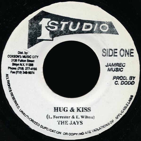 

7inch Record JAYS - Hug & Kiss NONE Studio One Jamaica Reggae, Ska & Dub Used