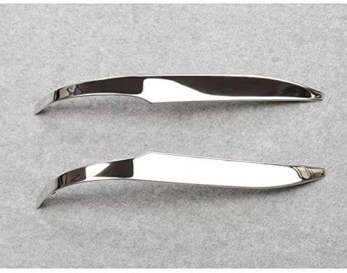 Toyota Harrier 80 Series and Door Side and Rearview Mirror Mould Garnish [Famous Car] "For (2020 Later)" Mirror, Mirror, (Aftermarket Chrome-Look)