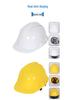 ABS Safety Helmet - National Standard Thickened, Breathable, Anti-Smash Protection for Construction Sites.