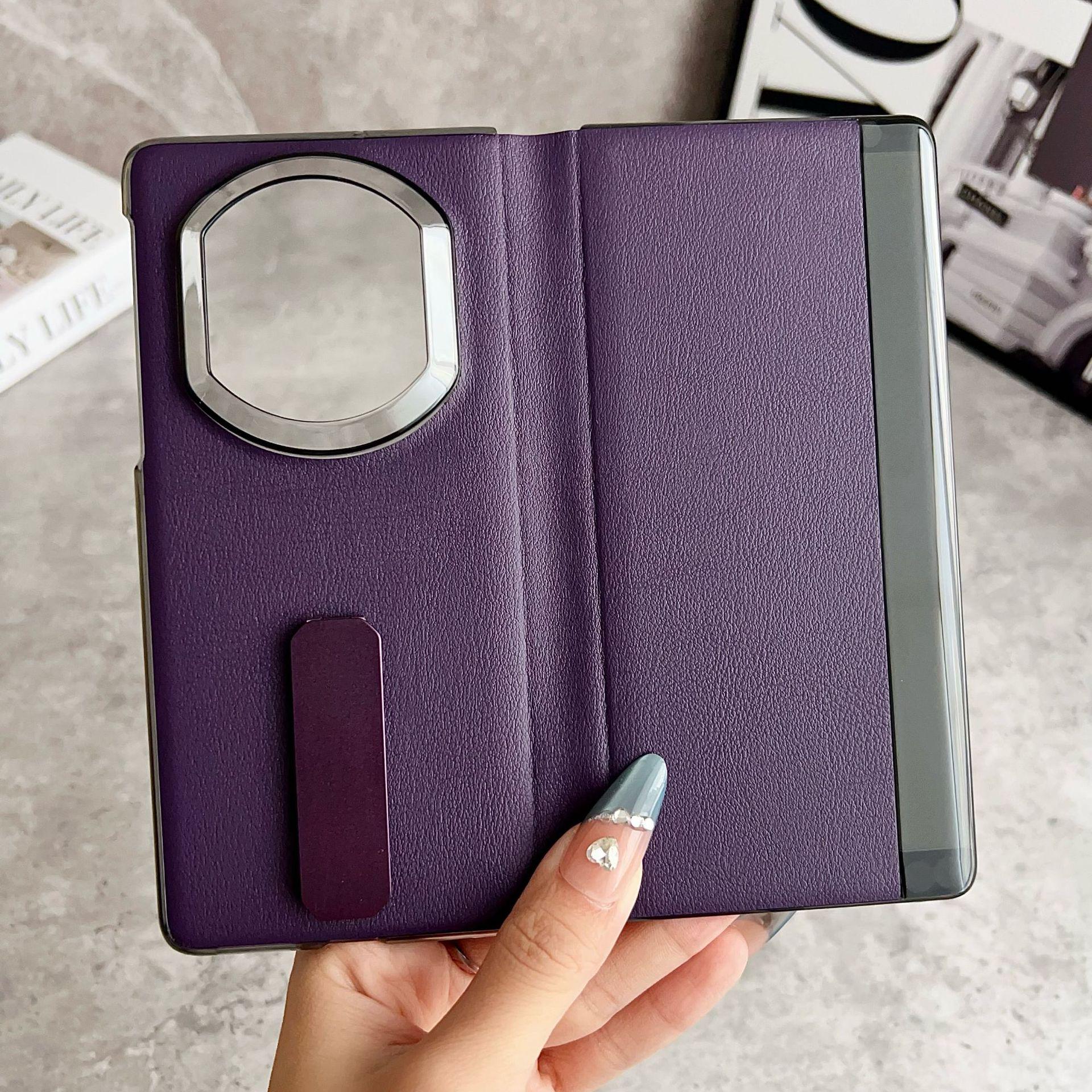 Huawei Mate X7 Magnetic Leather Flip Case: Plain, Rotating Stand, Drop-Proof Protective Cover for Collector s Edition. Huawei MateX7/X7 Collector s Edition