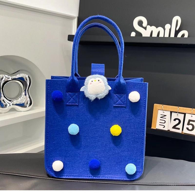 Cute Cartoon Handbag: Perfect Gift & Convenient Shopping Tote for Moms