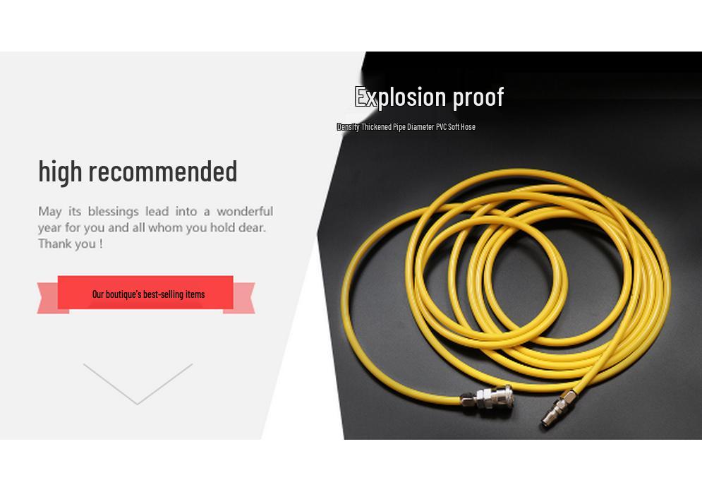 PU Anti-Freeze Air Hose 8*5 for Compressors and Pneumatic Systems.