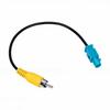 Fakra Cable 9.05 Inch Length Video Signal Transfer Fakra Backup Camera Harness Adapter