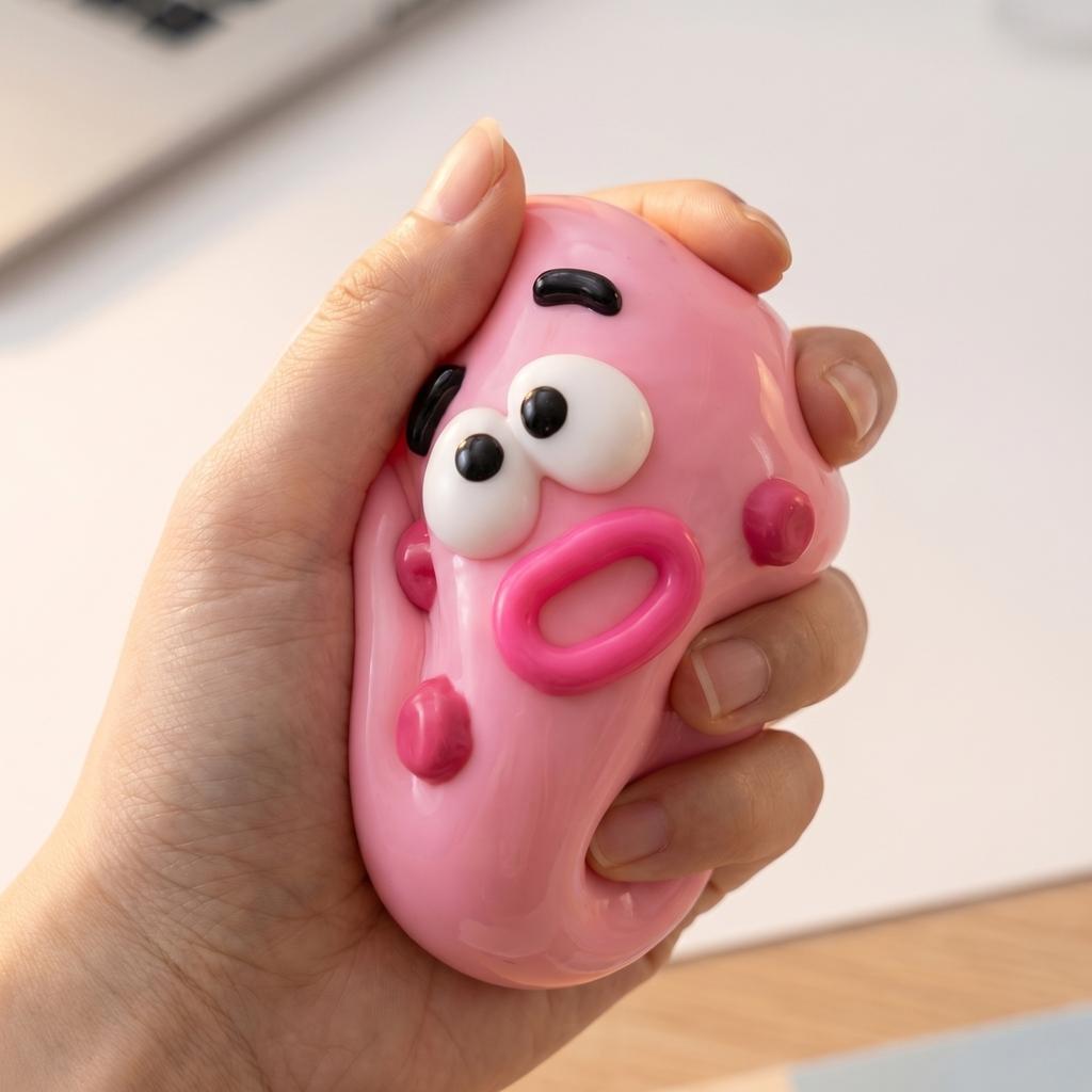 Pinch Music, Slow , Soothing And Stress Relieving Toy