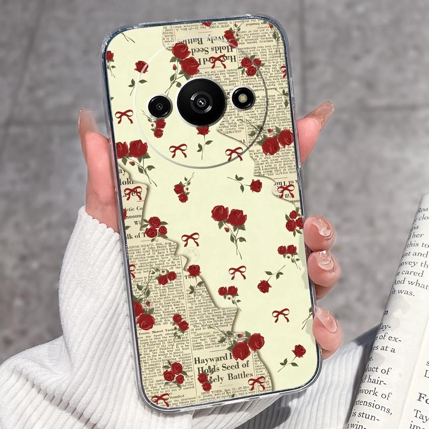 

Для Redmi A3 Pro A4 A5 A1 A2 4A 4X 5A 6A 7A 8A 9A Turbo 4 Смешной мультяшный кот Чехол для телефона Прозрачный силиконовый Противоударный Защитный чехол Для Redmi Capa Redmi 9A / 9i