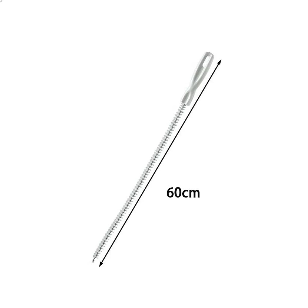 45/60cm Pipe Dredging Brush Bathroom Hair Sewer Sink Cleaning Brush Drain Clean Flexible Cleaner Kitchen Plug Hole Remover Tools