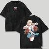 My DressUp Darling Washed Tshirt personality Clothes NewModel Anime Tshirt Year round clothing Plus Size Vintage Loose soft