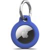 AirTag2 Hard PC Sleutelhangerhoes met Anti-Verlies Gesp voor Apple Tracker.