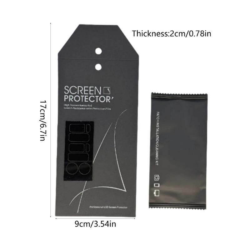 Nanotech Coating Protective Film High Strength Shatterproof Design For Drones UAV Camera Lens Cover