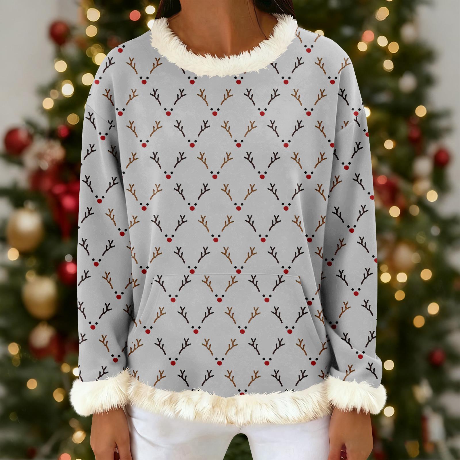 

Женская повседневная модная толстовка с капюшоном и длинным рукавом с принтом L