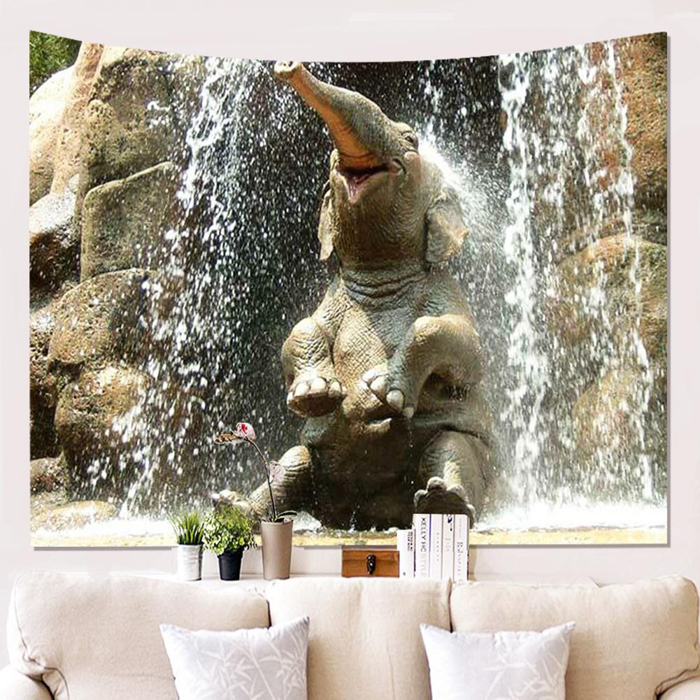 3d Wild Animal Pattern Painting Wall Cloth Tapestry Colorful Vibrant Decoration Blanket Multipurpose Tablecloths Beach Towels