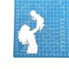 Father Day and Mother Day Die Cuts Metal Cutting Dies Cut Stencils for DIY