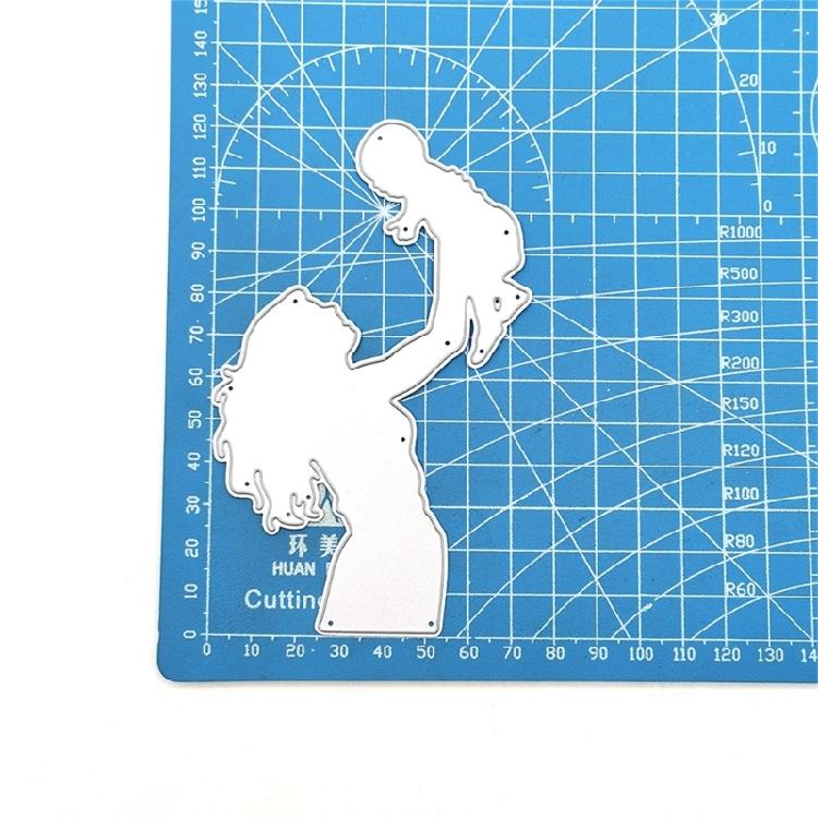 Father Day and Mother Day Die Cuts Metal Cutting Dies Cut Stencils for DIY