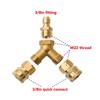 Three Way Tee Pressure Washer Tee Heavy Duty Washer Tee Fitting  Water Line Accessory Use