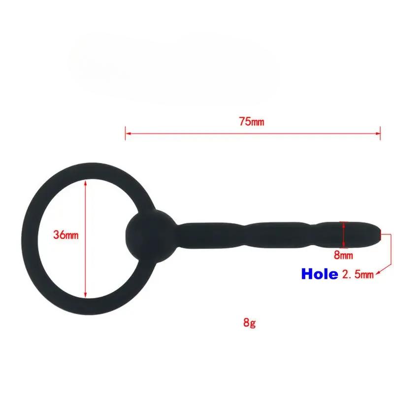 Silikon Harnröhre Männlicher Penis Plug Röhre Harnröhrenkatheter Dehner Sound Dilator Erotisches Erwachsenen Sexspielzeug Für Männer Harnröhrenspielzeug