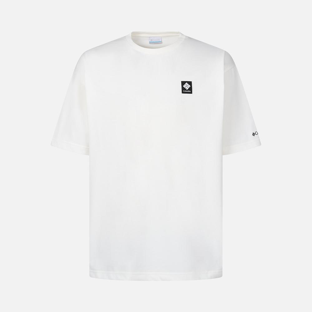COLUMBIA Unisex Stuck Brook Graphic Short Sleeve T-Shirt [White]