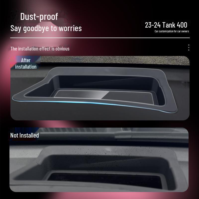 Passend für 23-24 Tank 400: HUD Staub- & Schutzhülle für Autozubehör