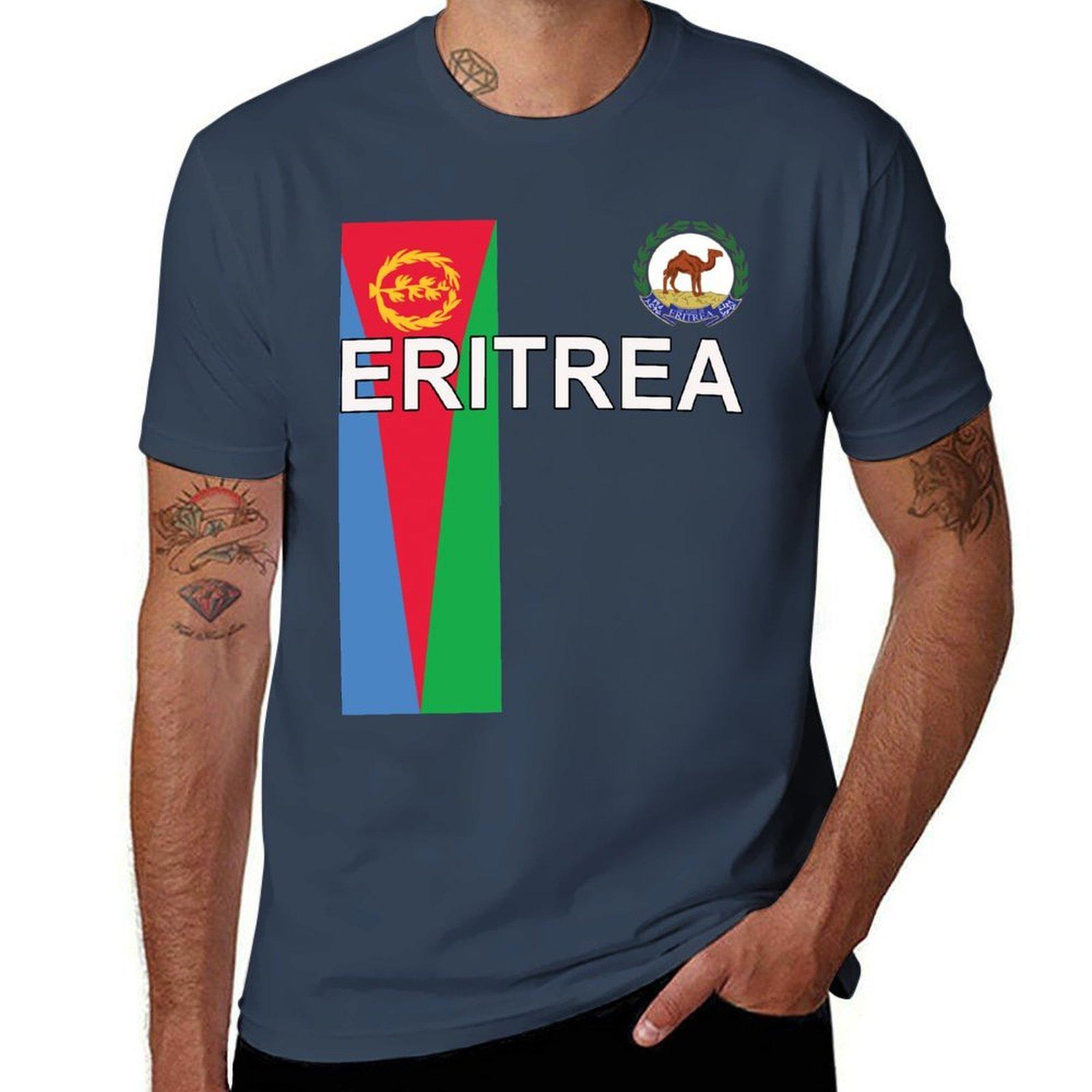 Eritrea National Jersey Shirt Design Tshirt Basic Comfort Fit Tshirt For Unisex S