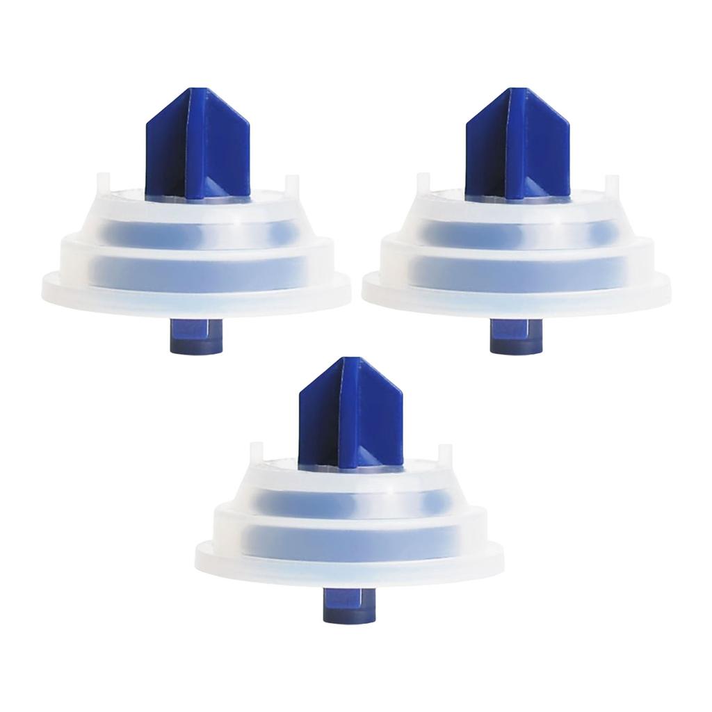 3Pcs Float Valve Membrane Toilet Fill Valve Diaphragm Washer for Toilet Tank Valves and Inlet Valve Membrane Seals