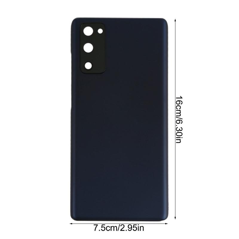 Shock Absorption Protective Phone Housing Sleeve Replacement Back Panel Compatible For S20 FE Models Easy Installation