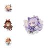 Original Genshin Impact Game Character Cover Acrylic Cute Keychain Charm For Fans