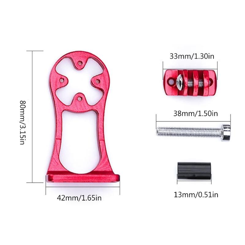 Aluminiums Alloys Bicycles Computer Mount Out Fronts Road Bicycles Extension Bracket Lightweight Computer Mount Light Stands