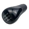 5/6 Speed Leather Gear Shift Knob Lever Pen Head For Ford Fiesta Fusion Transit Connect 2002-On Car Styling