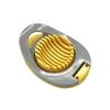 Stainless steel household decorative egg slicer anti-slip design for kitchen preserved egg slicing 2