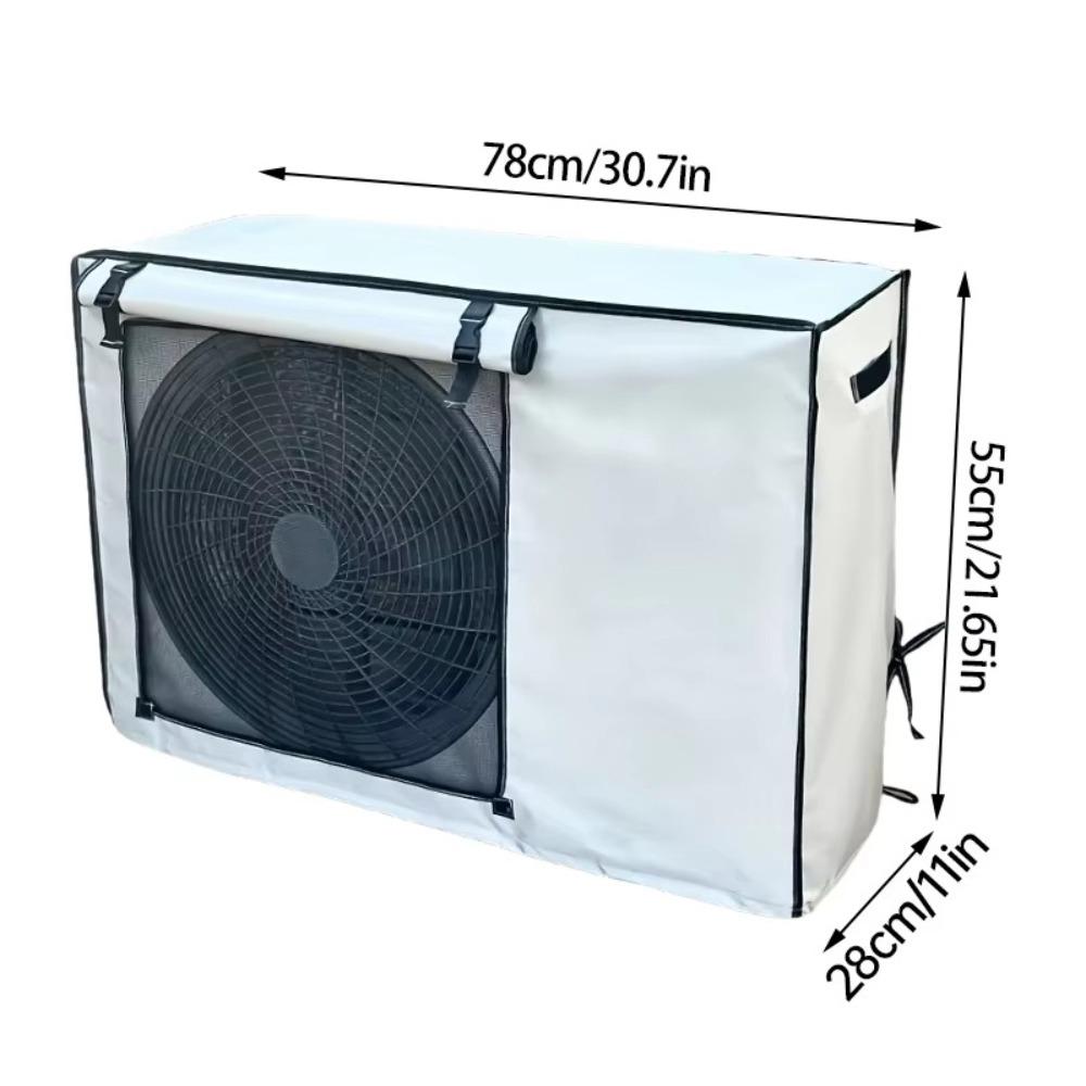 Main Unit Case Oxford Fabric Air Conditioning Cover Waterproof Multi-sizes Protective Dust Cover Rainproof Case Outdoor