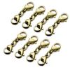 8 Pcs Double Lobster Clasp Double End Design Necklace Clasps and Closures Extender Double Opening Jewelry Clasps