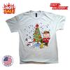 Snoopy Peanuts Thanksgiving Christmas Holiday Inspired Unisex T Shirt Size S-5XL