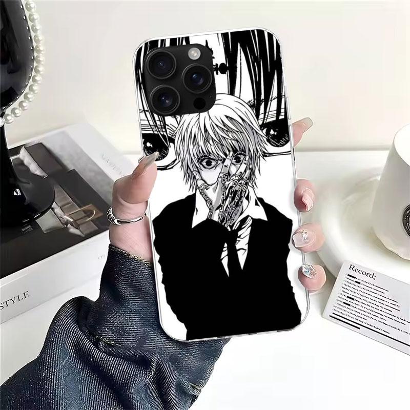Huner X-Hunters Kurapika Soft Phone Case For IPhone 11 17 Air 16E 16 Pro Max 15 + 14 Plus 13 Mini 12 Apple 7 SE 8 Fundas Coque 1