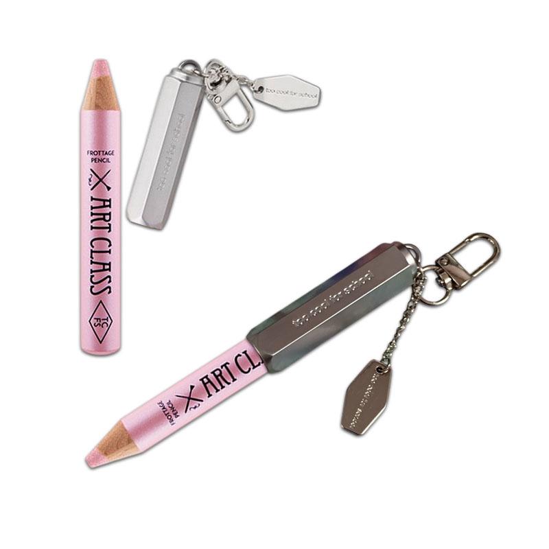 Too Cool For School Protage Pencil 15 Peony Tea with Metal Holder Special Set Rosy Shimmer Eye Shadow Pencil