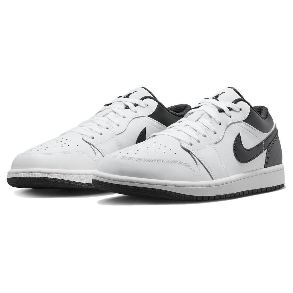 Air Jordan 1 Low White Black Men Sneakers 553558-132