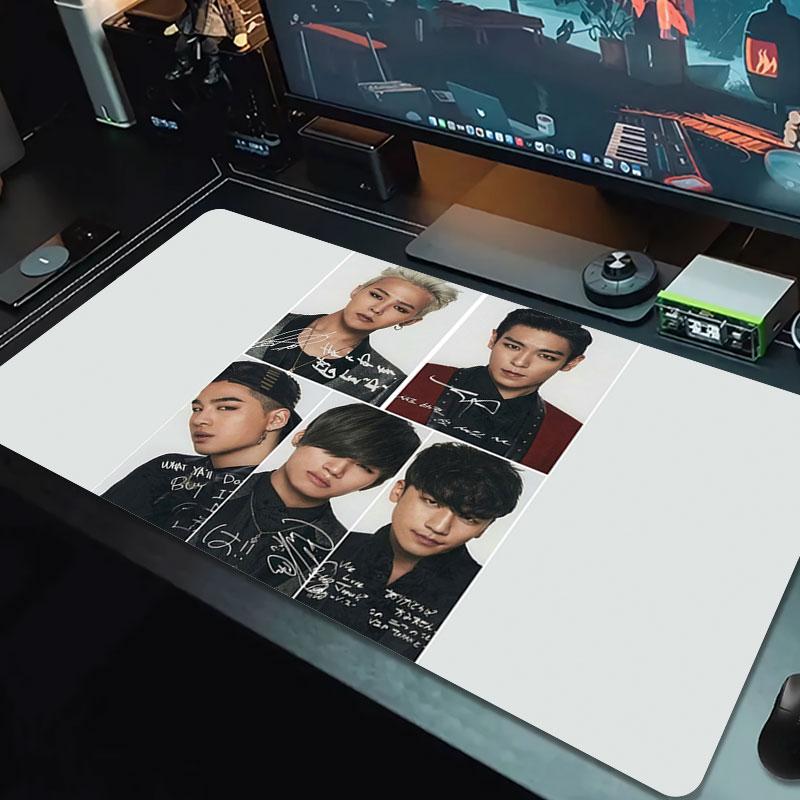 BIGBANG Large Size Mouse Pad Large Gaming Table Cushion Non-slip Laptop Tablet Big Mousepad XXL Mat Mini PC Playmat With Lock Edge