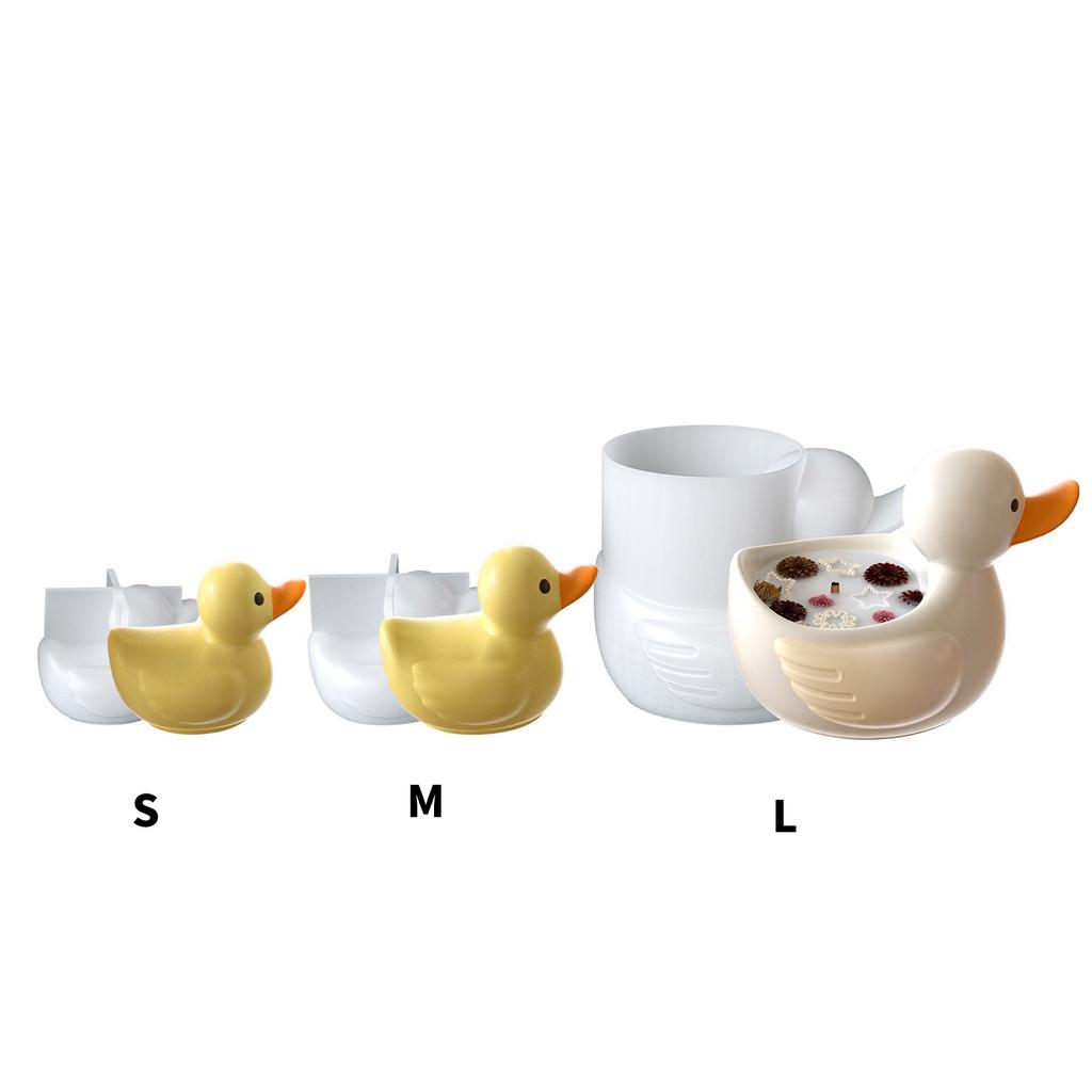 Creative Duck Shape Silicone Mold For Resin Crafts Jewelry Making And Succulent Planter Design