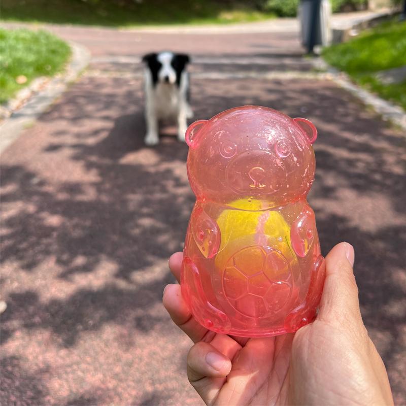 

Игрушка для жевания домашних собак, уличные игрушки для домашних животных, щенки, устойчивые к укусам, плавающие резиновые игрушки для медведей, пищащая игрушка для собак, аксессуары для игрушек