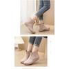 Bequeme und lässige Damen-Ankle Boots, leichte, rutschfeste, wasserdichte Regenstiefel