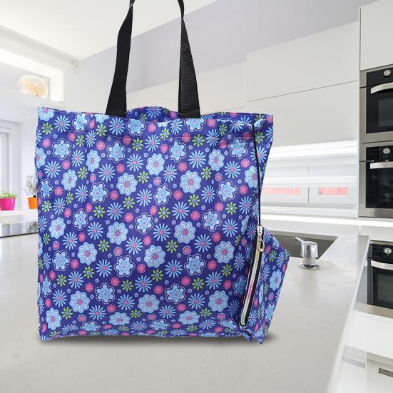 Sardine Canvas Tragetasche Retro - Wiederverwendbare Einkaufstasche Mit Schulterriemen