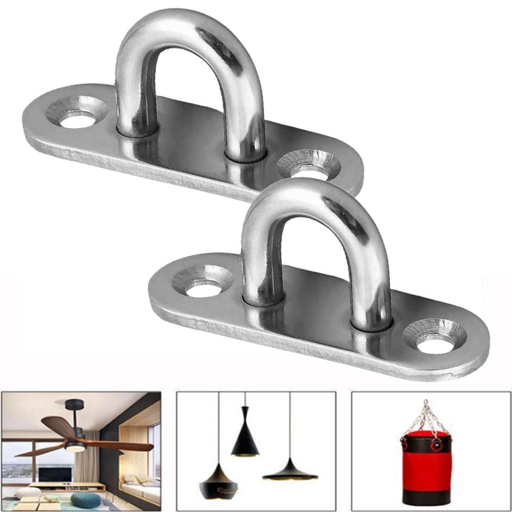Stainless Steel Ceiling Hook 2Pcs Ceiling Fan Hanging Kit
