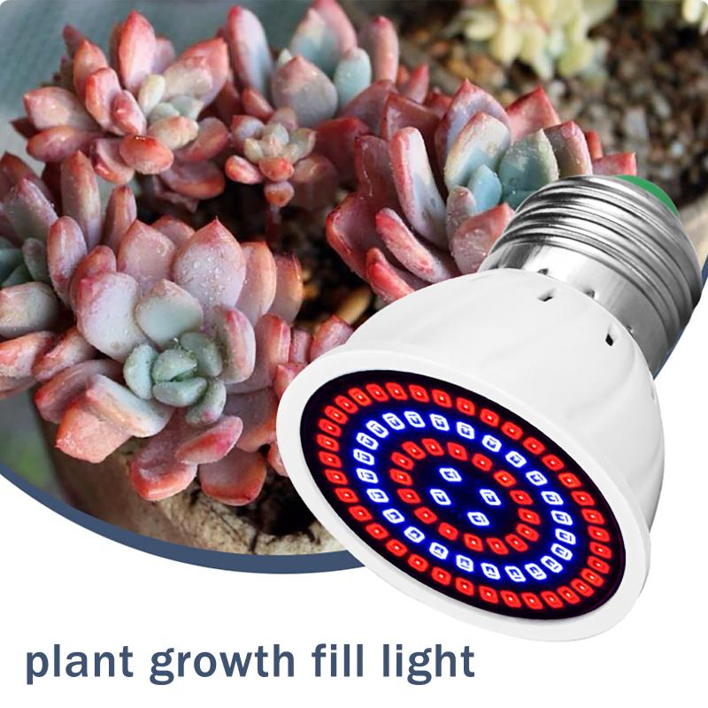 E27 LED Plant Grow Light 110V 220V Hydroponic Growth Light Full Spectrum Indoor Hydroponics Flower Seedling Phyto Lamp