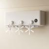 Suction Cup Air Vent Deflector Anti Direct Blowing Adjustable Angles Air Conditioner Wind Shield Fan