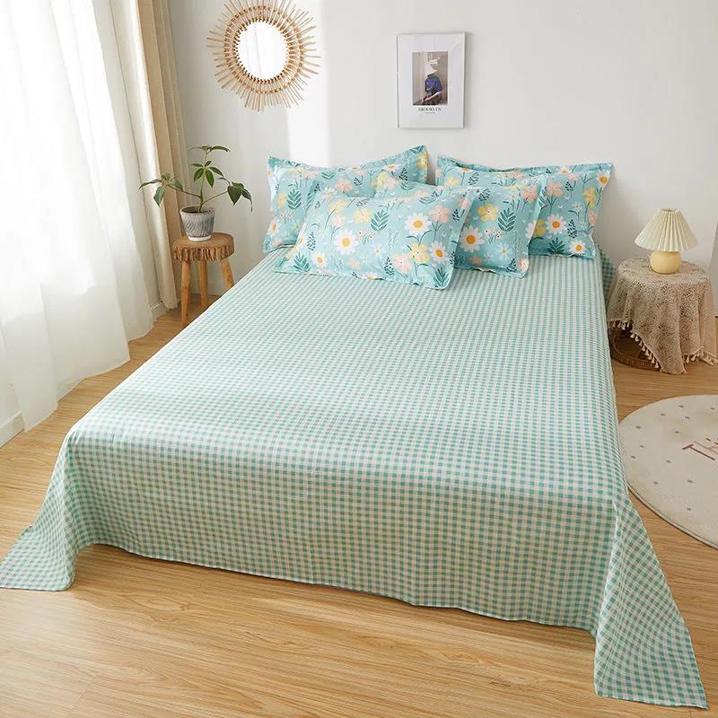 Buy Simple Cotton Sheets One Piece Double Bed Student Dormitory Cotton Sheets At Affordable Prices Free Shipping Real Reviews With Photos Joom