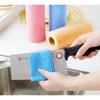 1/2 Roll Break Point Non-woven Kitchen Towels Cleaning Cloth 50pcs in 1 Roll Glasses Dish Wipe.