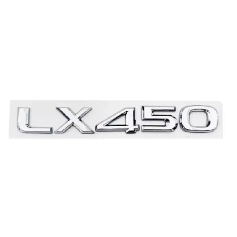 3D ABS Logo For Lexus GX470 LX570 LX600 RX350 RX300 Emblem Number Letters Sticker Car Trunk Badge Adhesive Decal Accessories AEO1