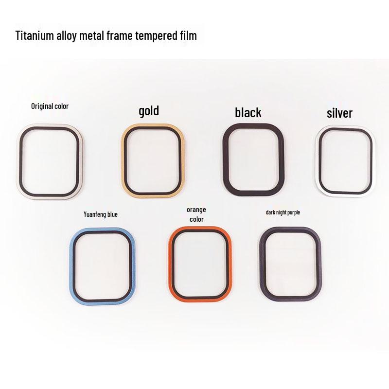 Gehärtete Schutzfolie aus Titanlegierung für Apple Watch Ultra 2 – 49 mm