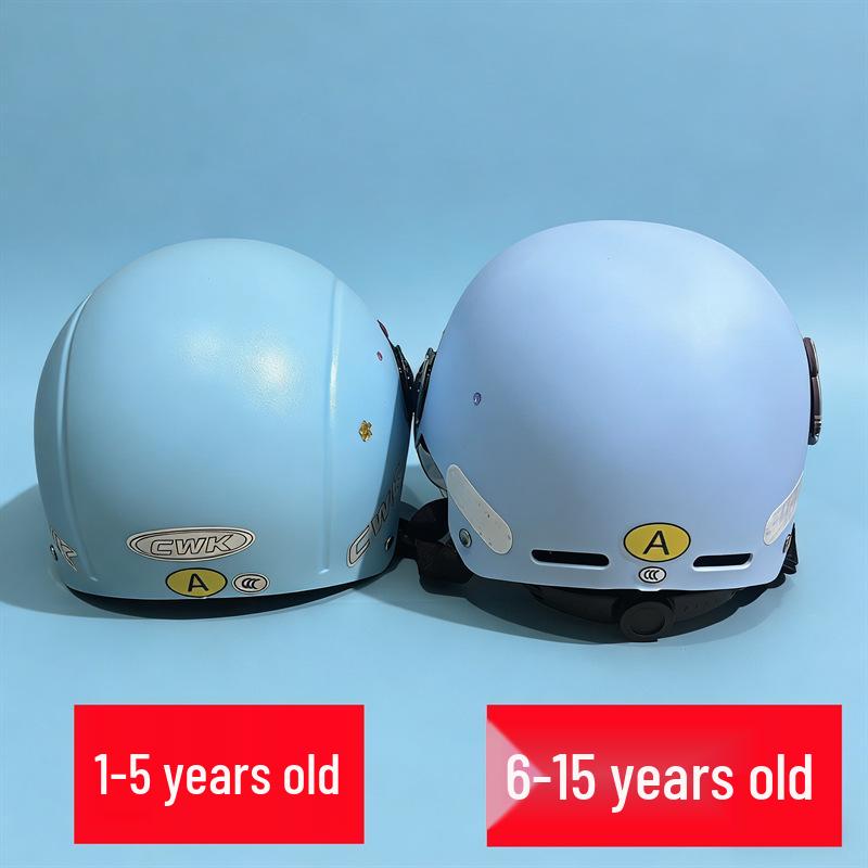 3C Certified Children's Helmet, Age 1-15: All-Season, Breathable, Sun-Protective, Anti-Fall Kuromi Design for Electric Scooters