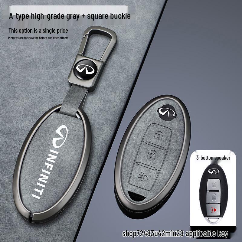 Infiniti Key Case: Full Wrap for Q50L, QX50, Q70L, G25, and FX35