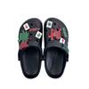 Crocs Baya EVA New Chinese Personality Niche Fashion Eye-catching Outdoor College Casual Hole Shoes Unisex Same Black