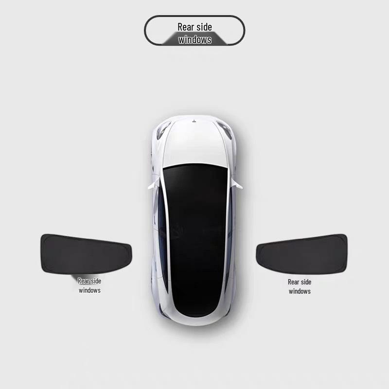 Automotive Sun Protection & Accessories: Heat Insulation, Side Window Windbreaks, Privacy Curtains